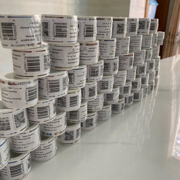 HUGE DISCOUNT- Forever 60 Rolls - Picture 2 of 5